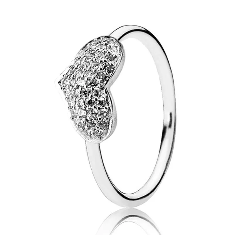 Hearts Of Halo Clover Rings