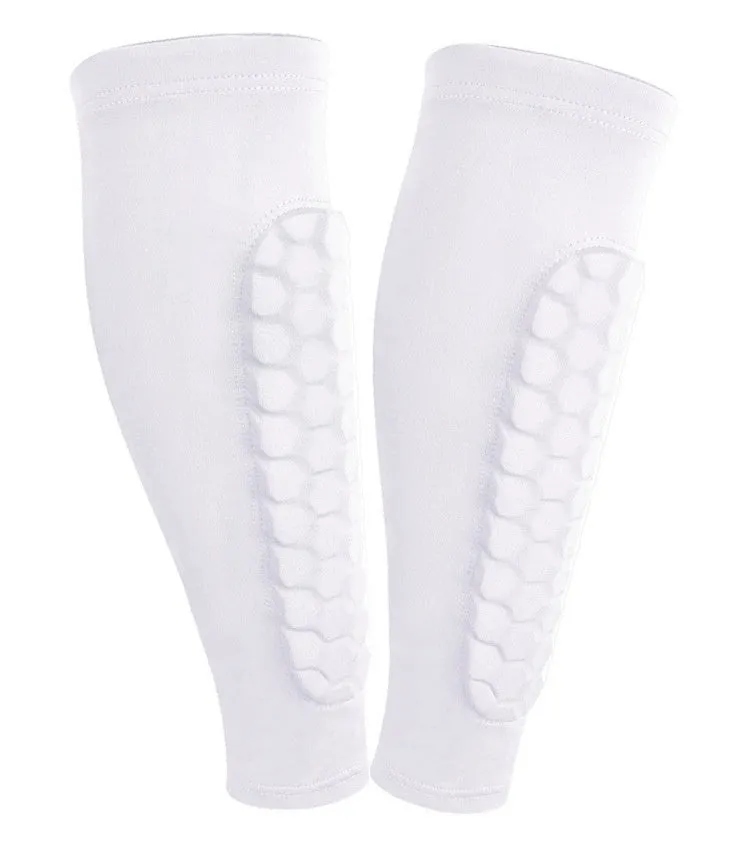 Honeycomb Shank Protection Foot Sock Men's Anti-collision Non-slip
