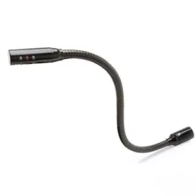 Hosa Lte-503Xlr  15-Inch Gooseneck Console Lamp With 3-Pin Xlr-M Connector