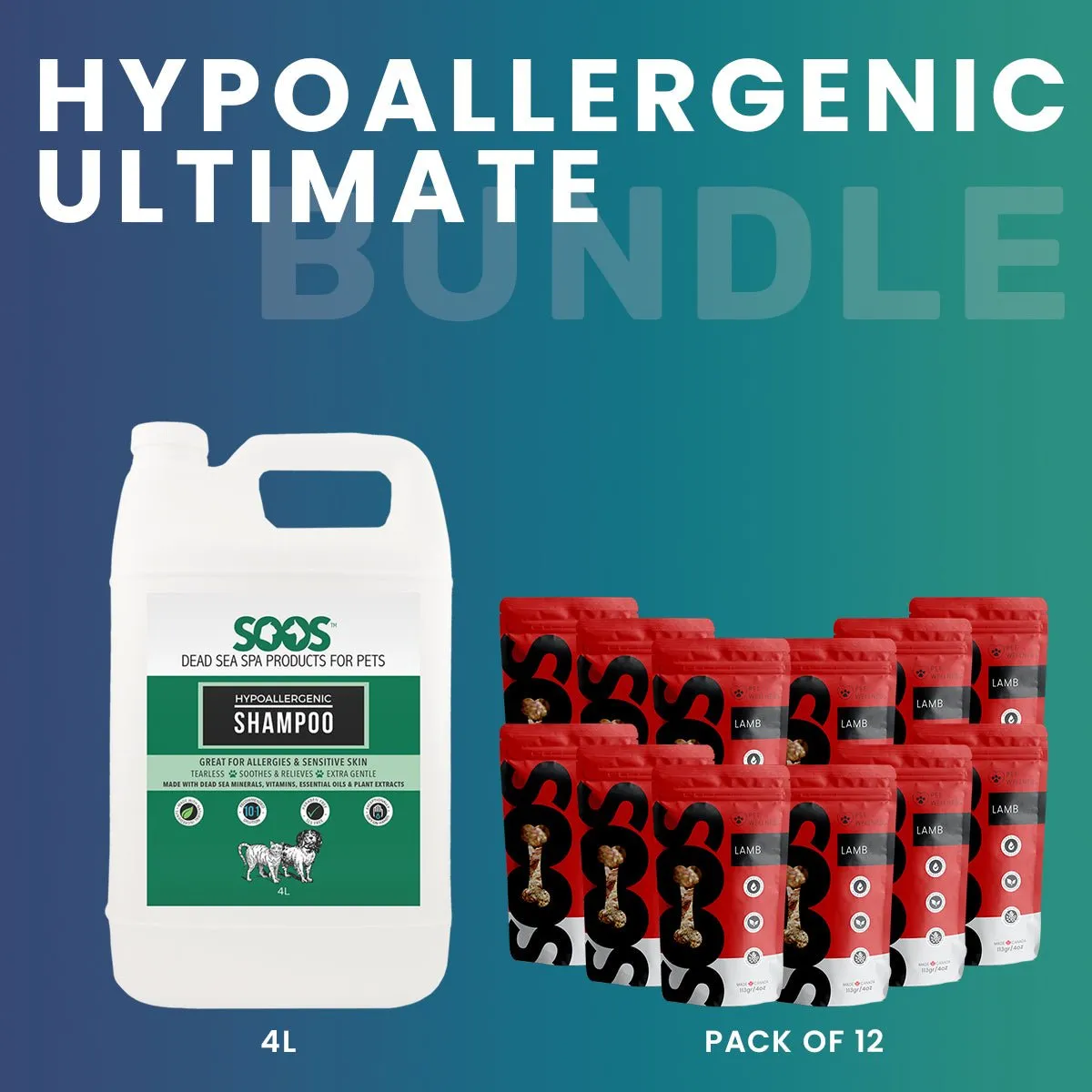 Hypoallergenic Bundle for Dog & Cat