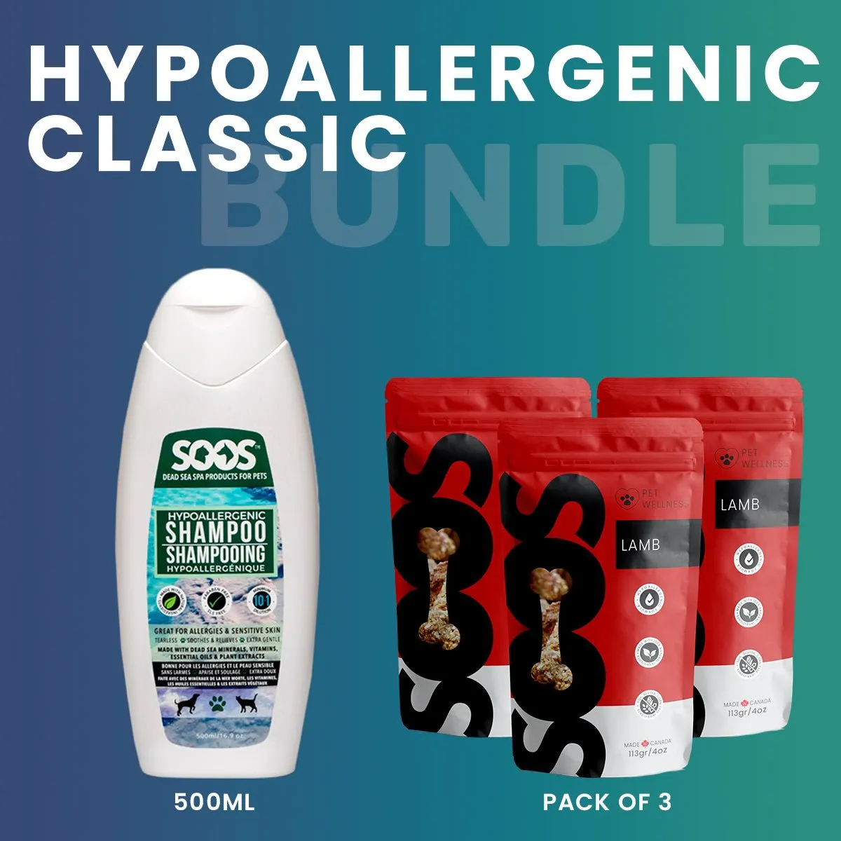Hypoallergenic Bundle for Dog & Cat