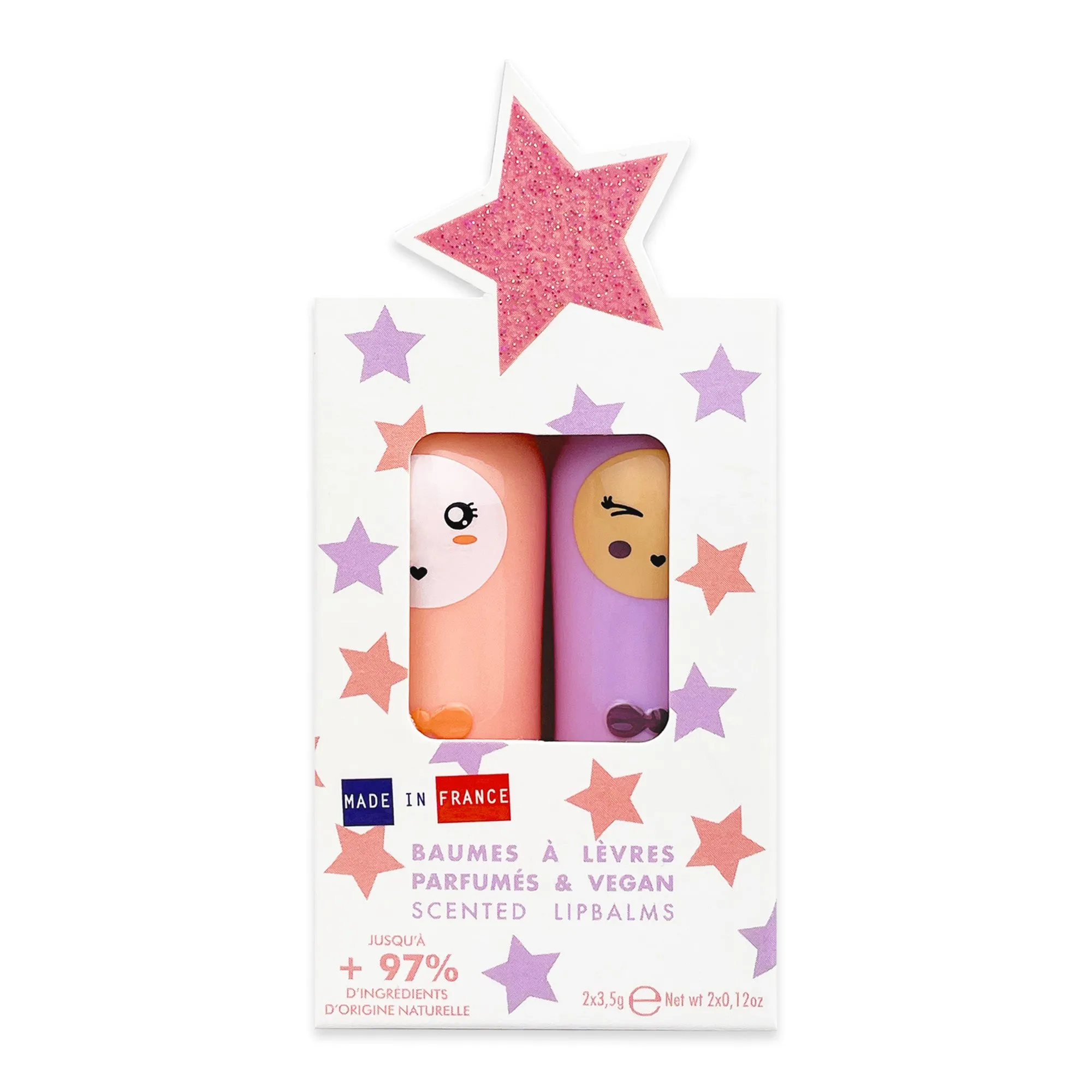 Inuwet Agathe - Duo Lip Balms Gift Set