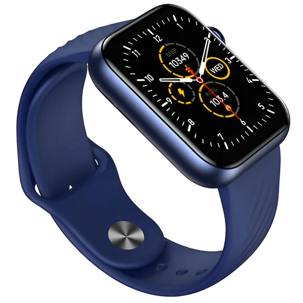 Itel ISW-O11 Smart Watch Dark Blue Case With Dark Blue Silicone Strap