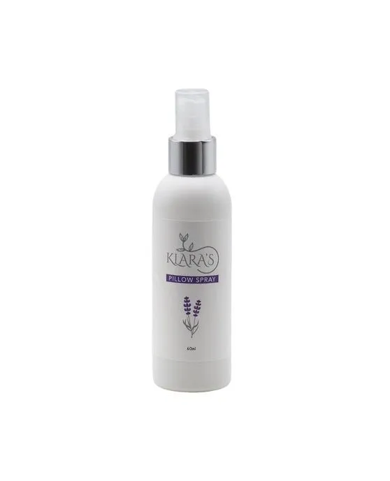 Klara's Sleep Well Pillow Spray 60ml - Relax Ease Breathing with Chamomile and Rosemary Essential oils Dive Into a Deep Sleep Pillow Spray Mist
