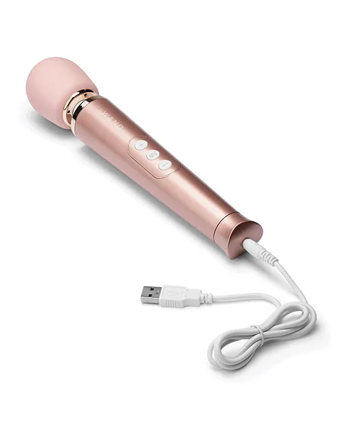 'le Wand Petite Rechargeable Vibrating Massager - Rose Gold