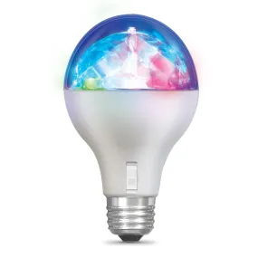LED 3-Mode Multicolor Rotating Disco Light
