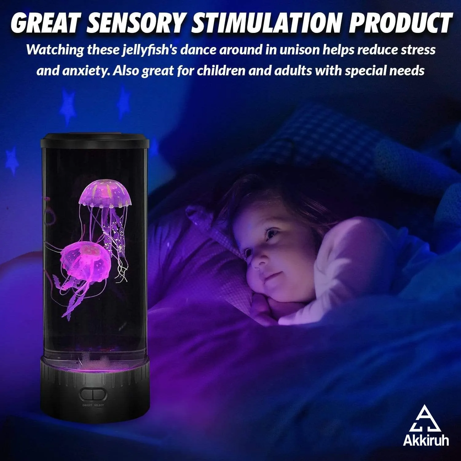 LED Jellyfish Mood Lamp