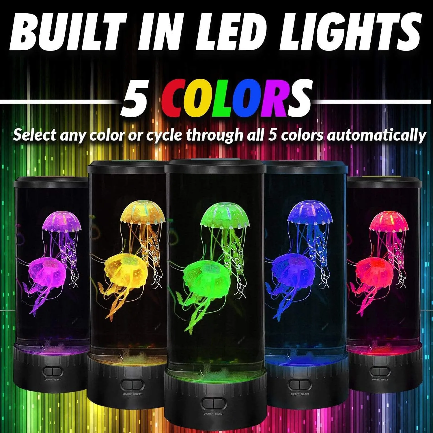LED Jellyfish Mood Lamp