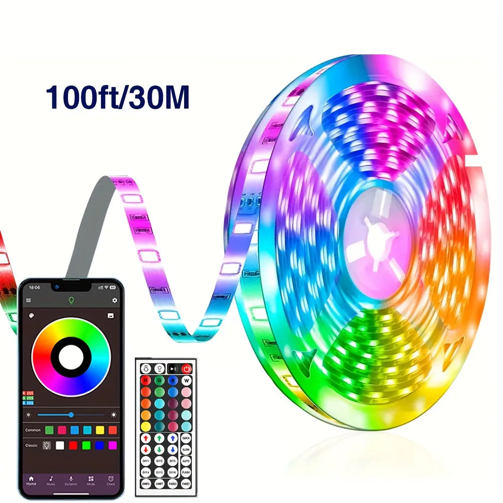 ledstrips lighting mood changing colorful lighting viral interior rgb ledstrip ✈️ free.shipping