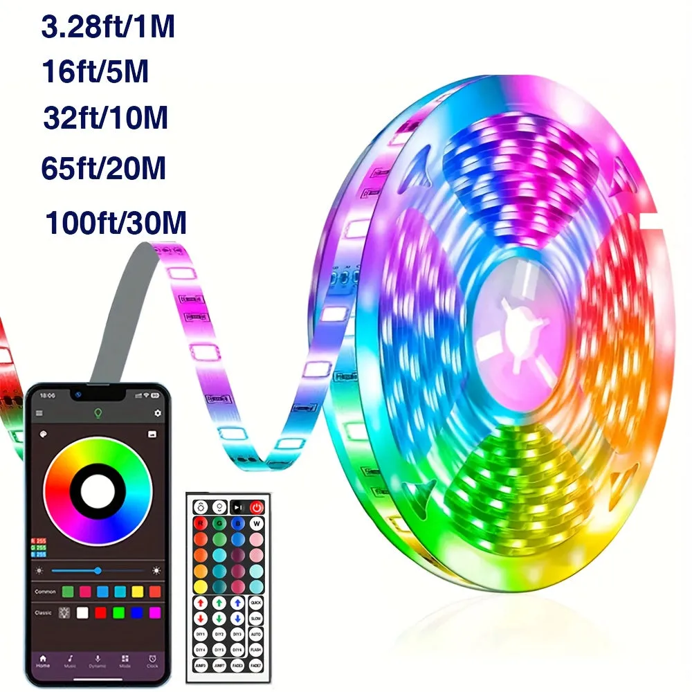 ledstrips lighting mood changing colorful lighting viral interior rgb ledstrip ✈️ free.shipping