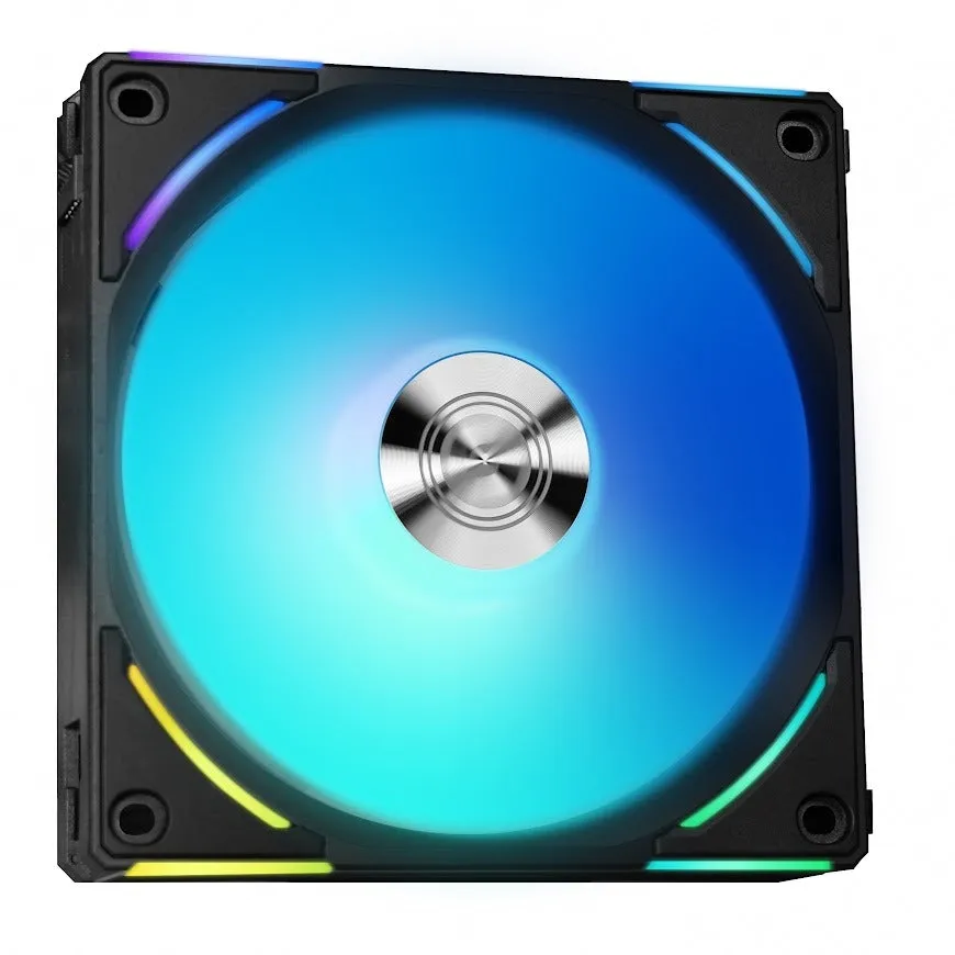 Lian Li Unifan ALV2 Single 120x28mm Fan - (Black UF-AL120V2-1B/White UF-AL120V2-1W)