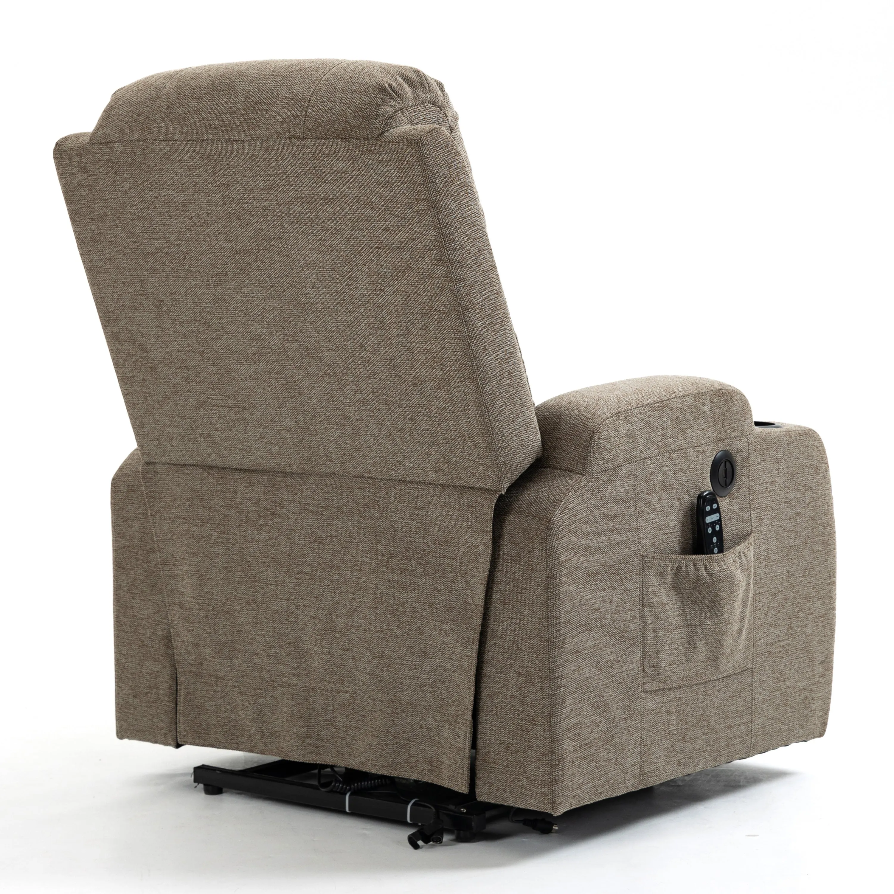 Logan Power Lift Recliner - Brown