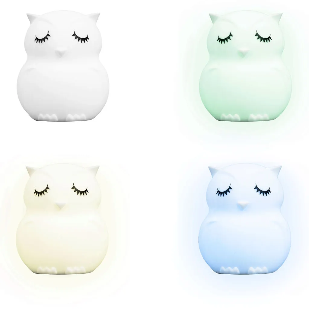 LumiPets® Owl - Children's Nursery Touch Night Light