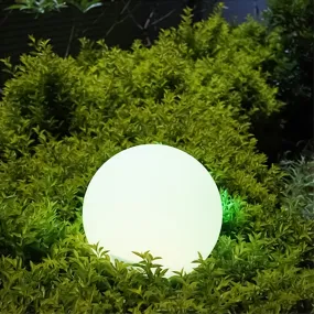 Luna LED Mood Light Ball, Solar   DC Powered, Multi-Color RGB and White, PL0212