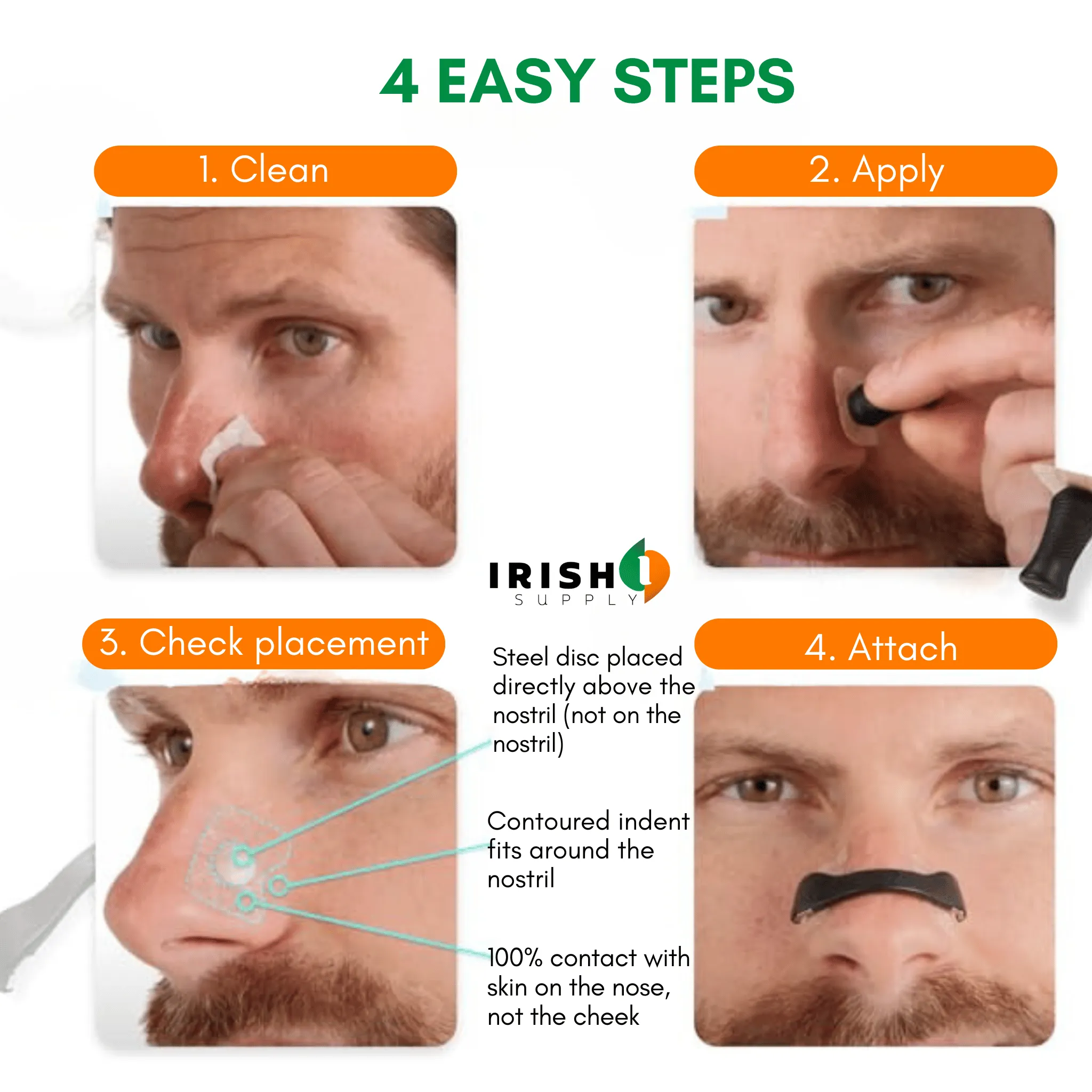MAGNIBREATHE Magnetic Nasal Strips