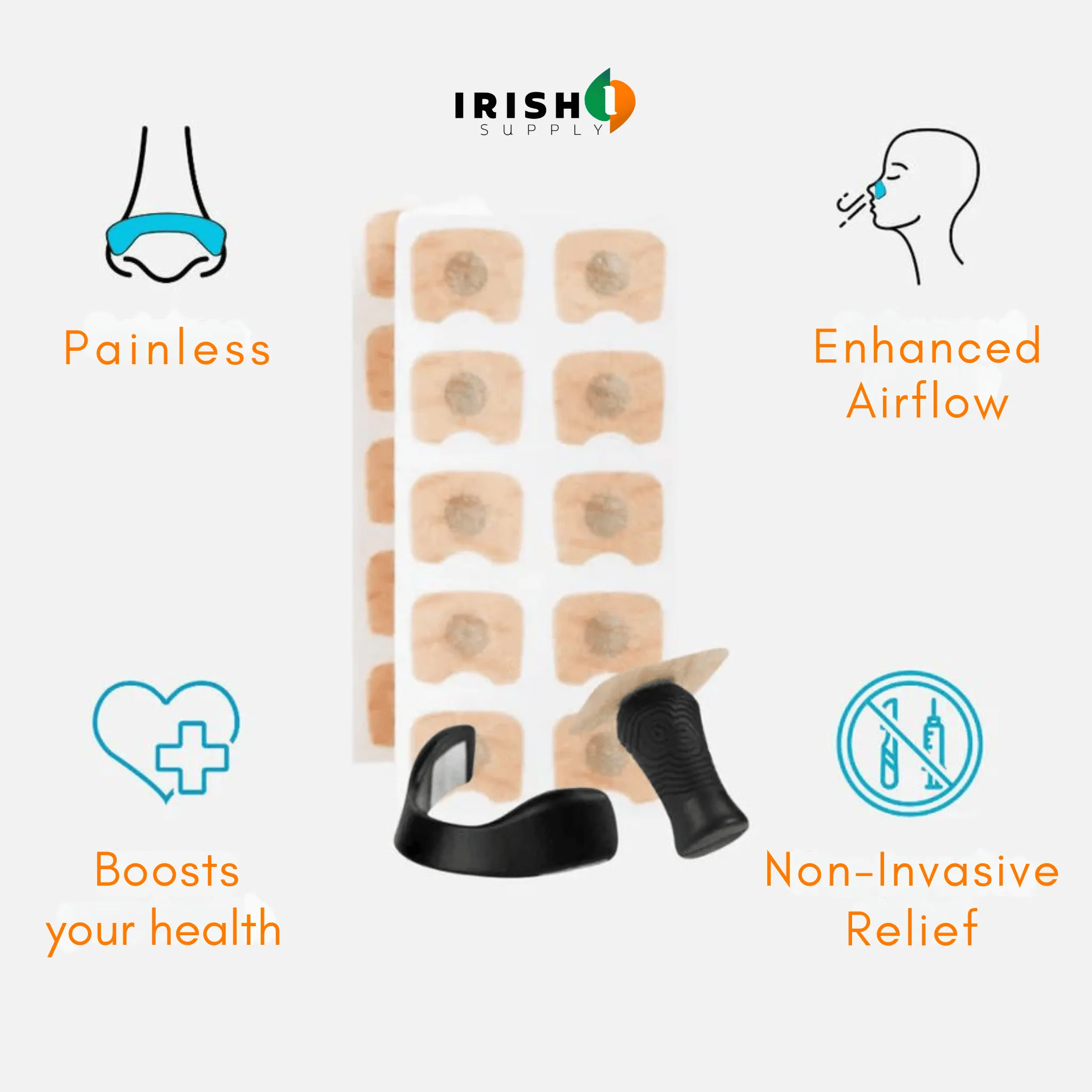 MAGNIBREATHE Magnetic Nasal Strips