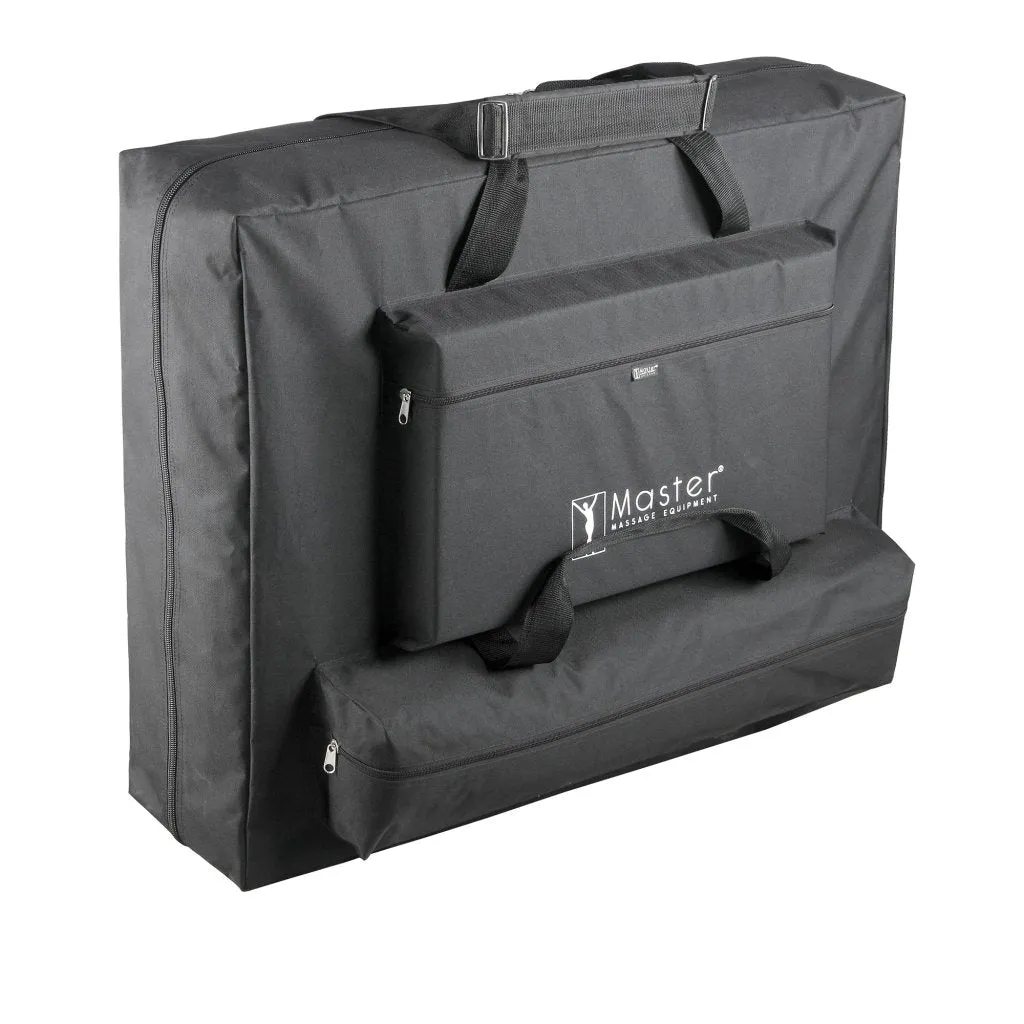 Master Massage 30'' Roma II Portable Massage Table Deluxe Package with Ambient Light System