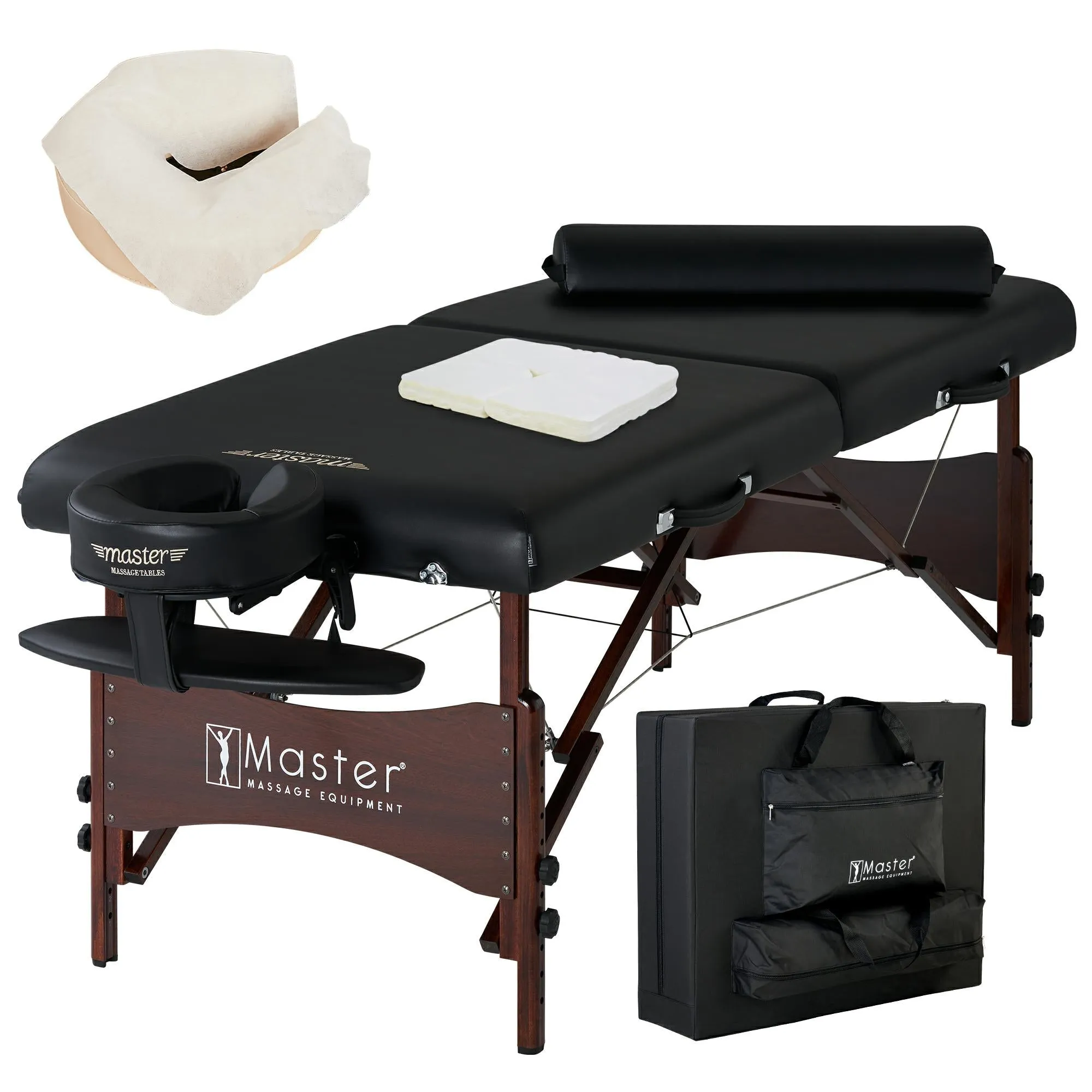 Master Massage 30" Roma II Portable Massage Table Deluxe Package