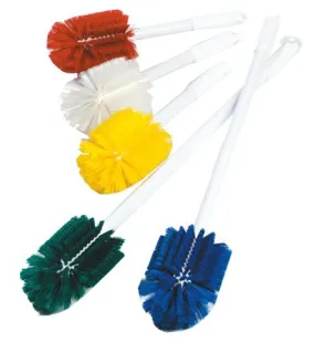MicroNova BRYE-40 M-Zone Bottle Brush with 5" dia. Head &amp; 16" Handle, Yellow