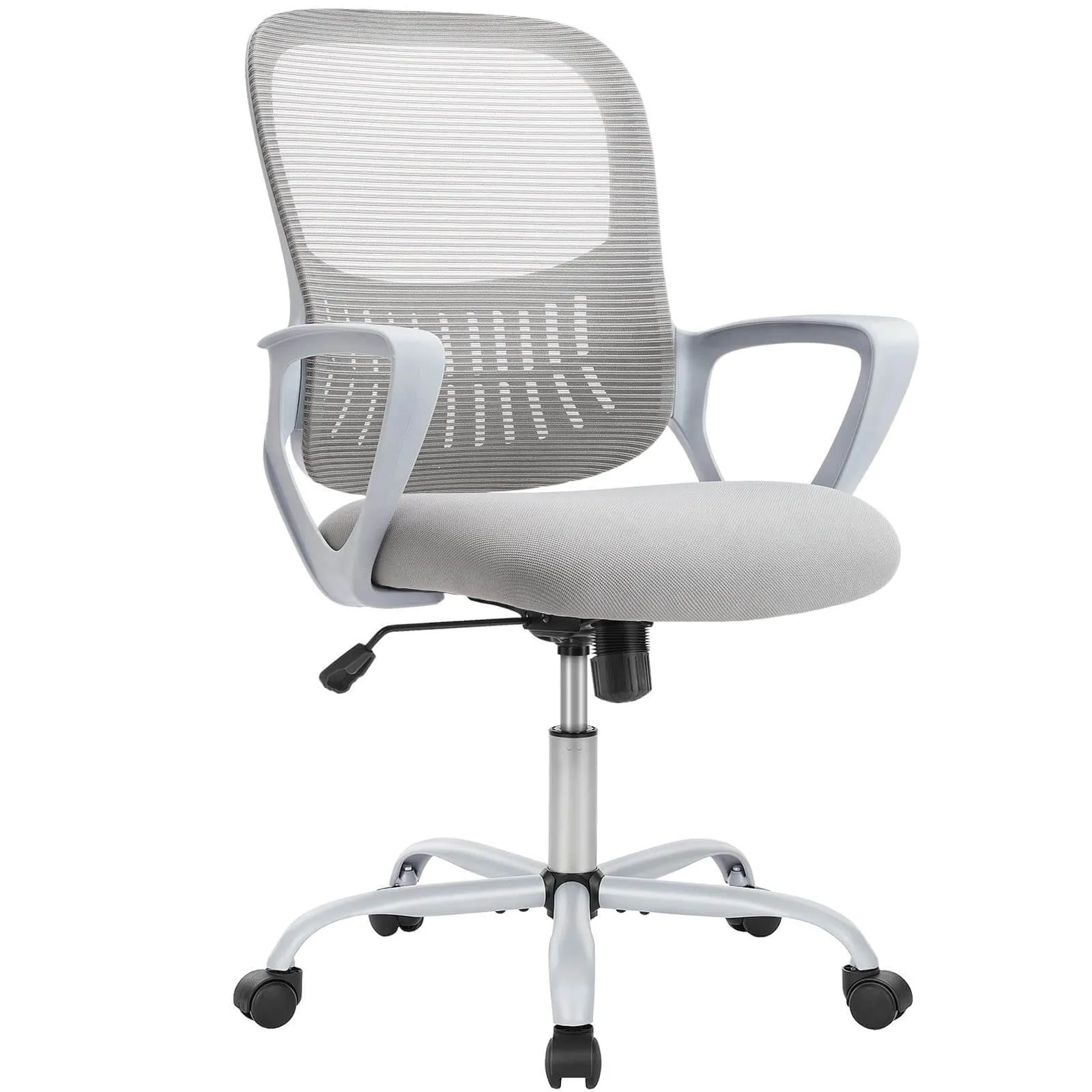 Mid-Back Task Chair with Lumbar Support,Ergonomic Home Office Desk Chairs