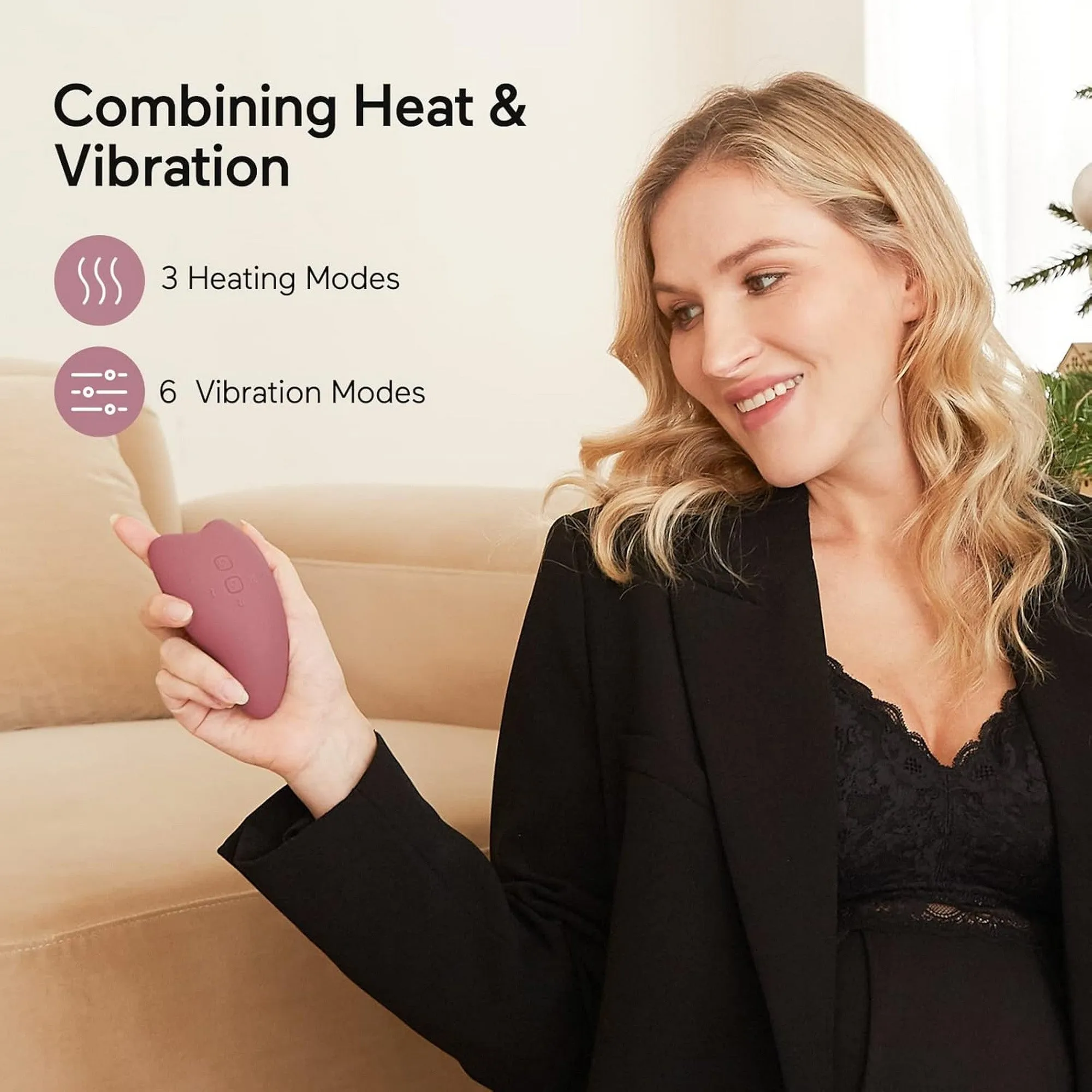 Momcozy Maternity Accessory Lactation Massager Maroon