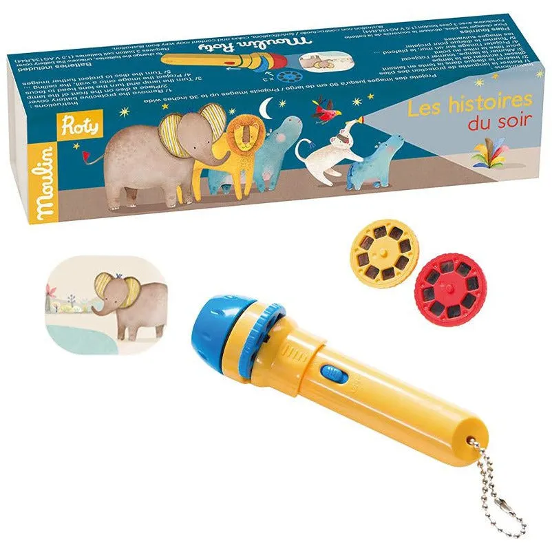 Moulin Roty Storybook Flashlight - "Les Papoums"
