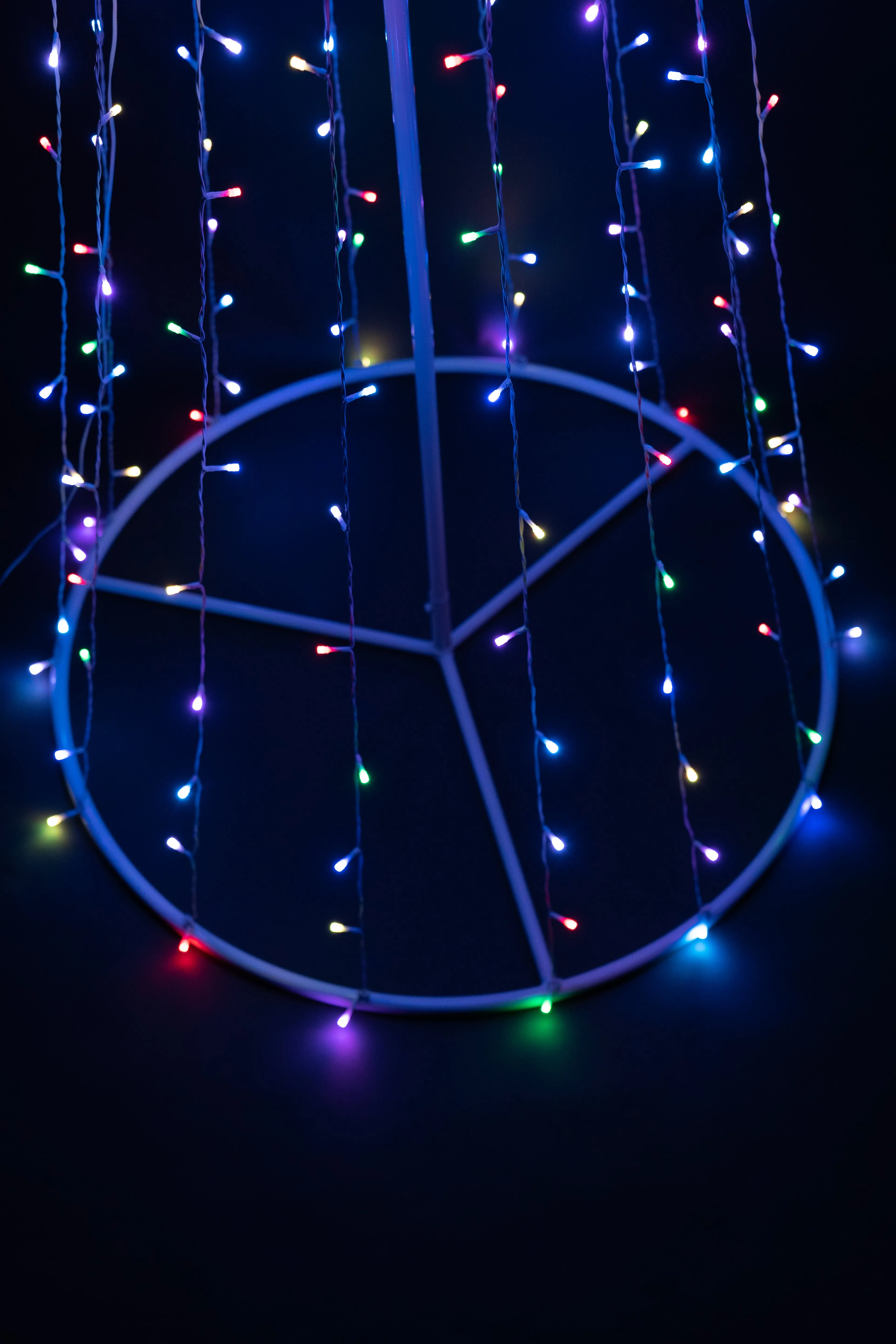 Multi-Function Timed Led Tree - 252 RGB LEDs