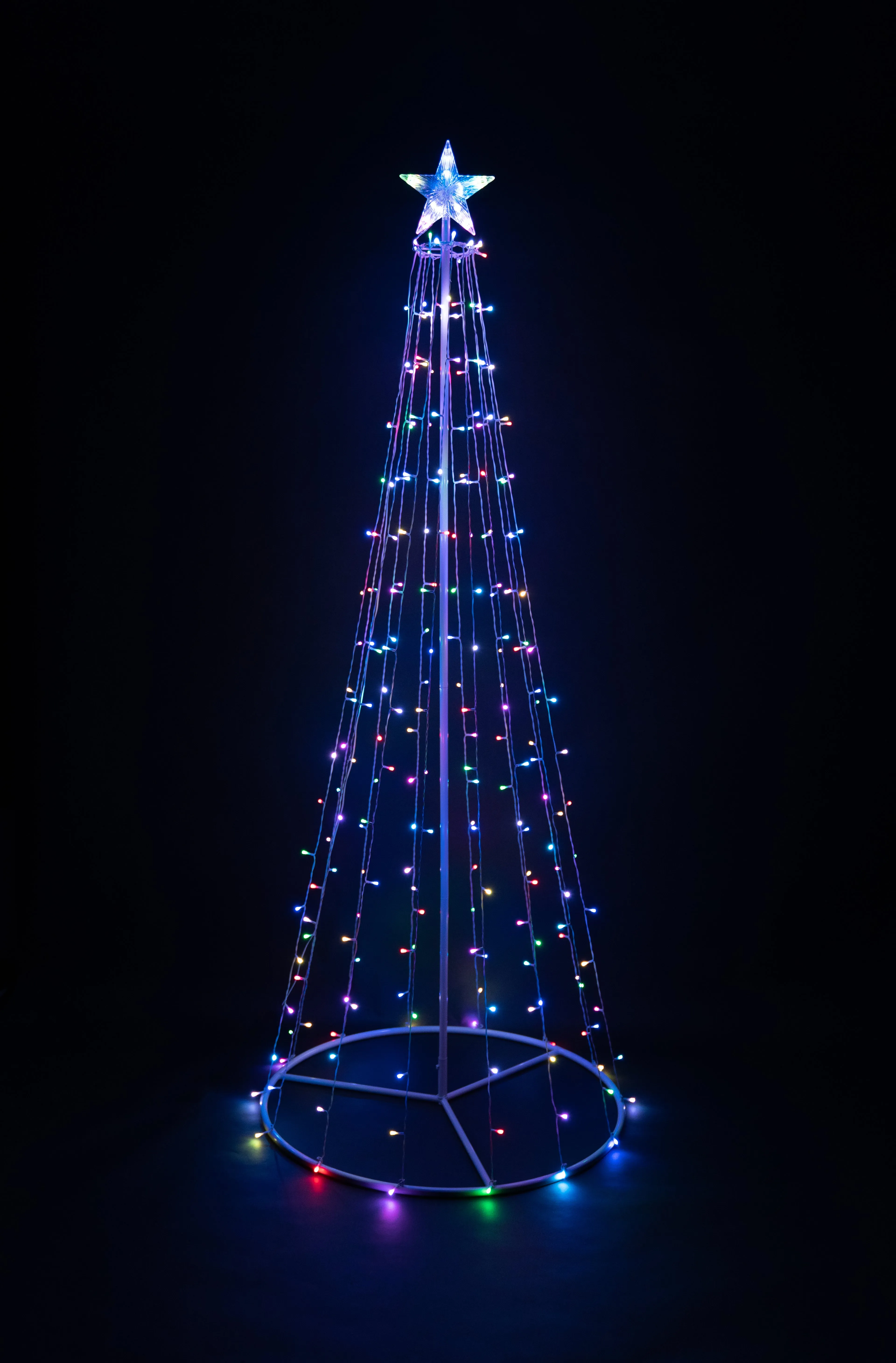 Multi-Function Timed Led Tree - 252 RGB LEDs