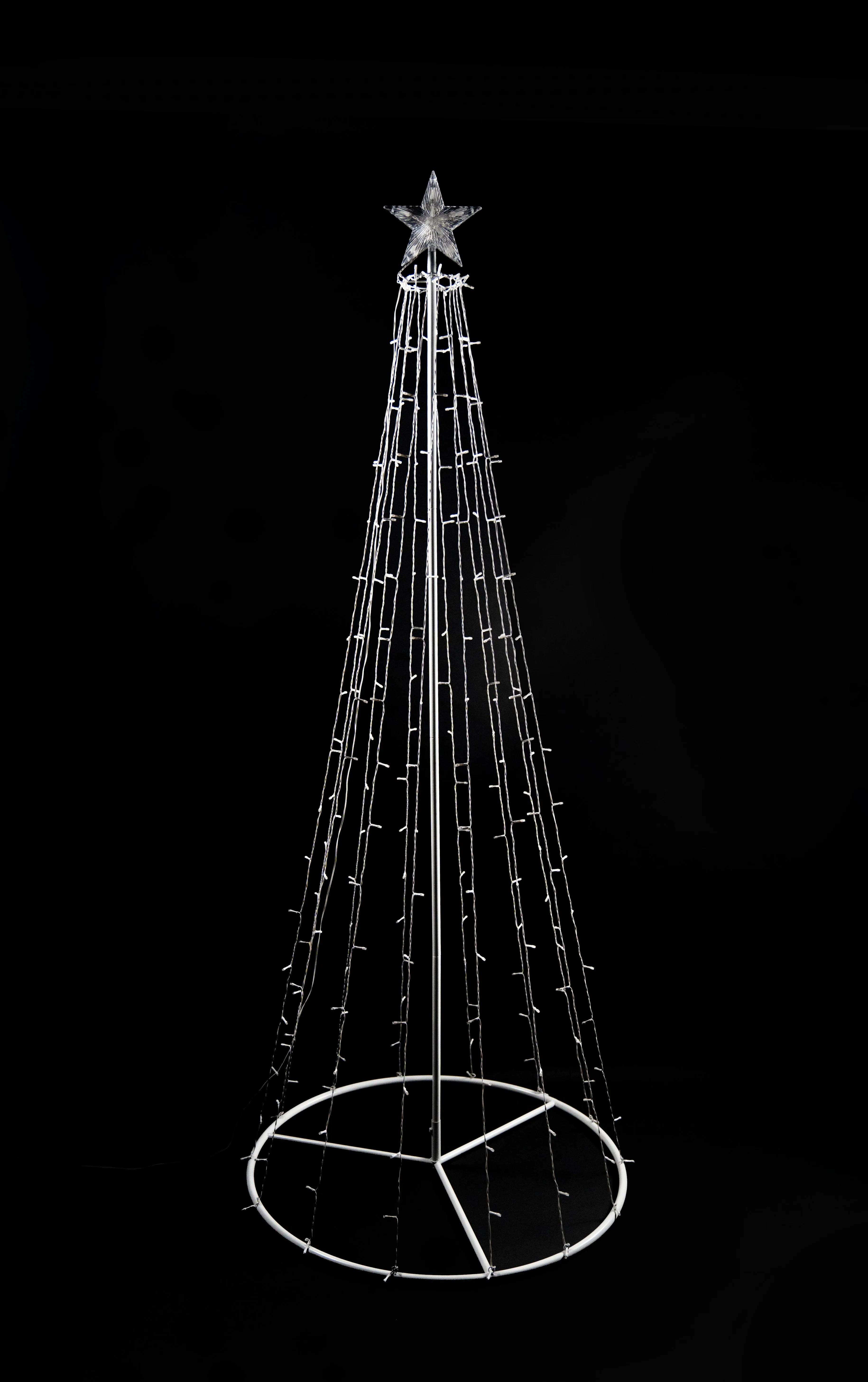 Multi-Function Timed Led Tree - 252 RGB LEDs