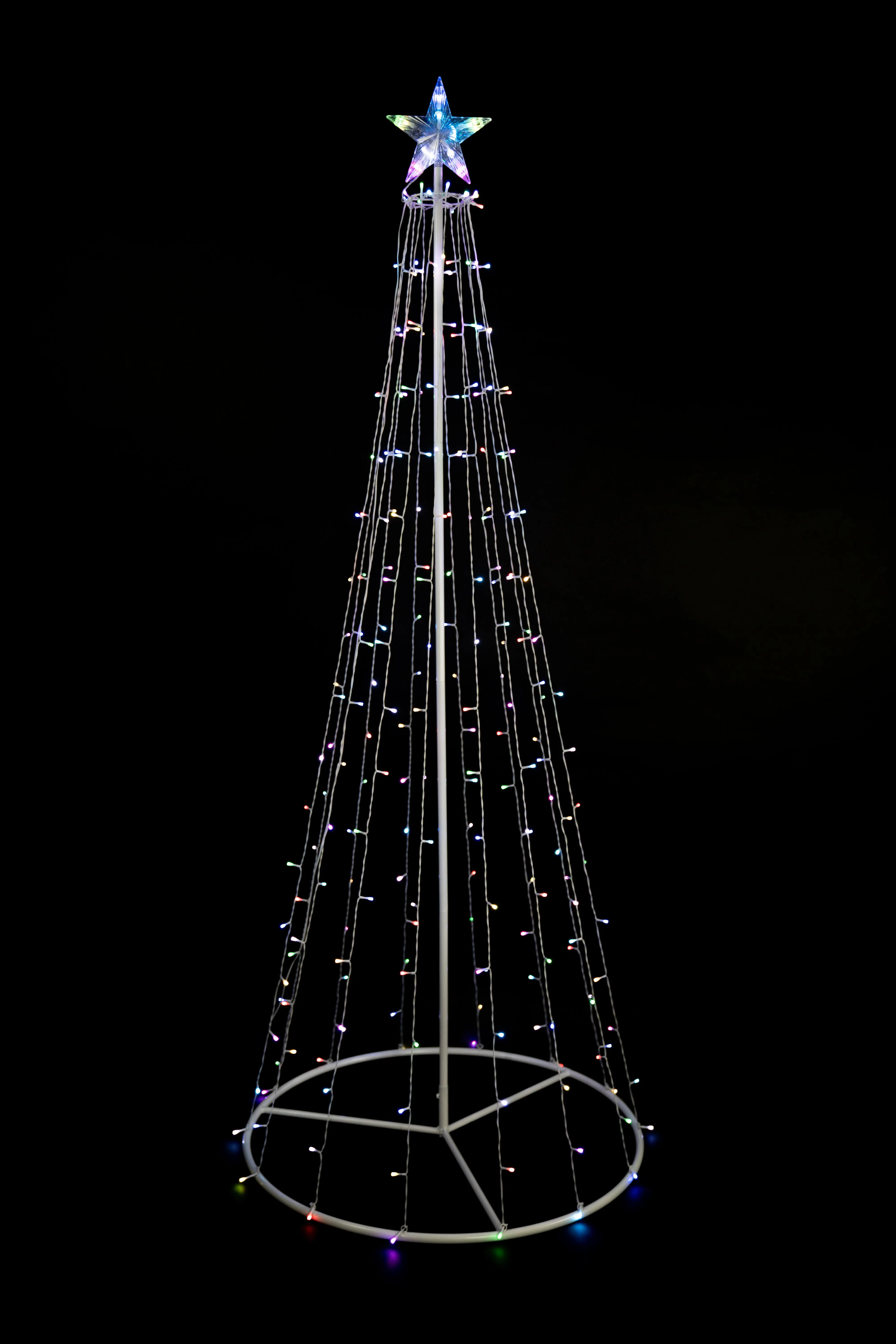 Multi-Function Timed Led Tree - 252 RGB LEDs