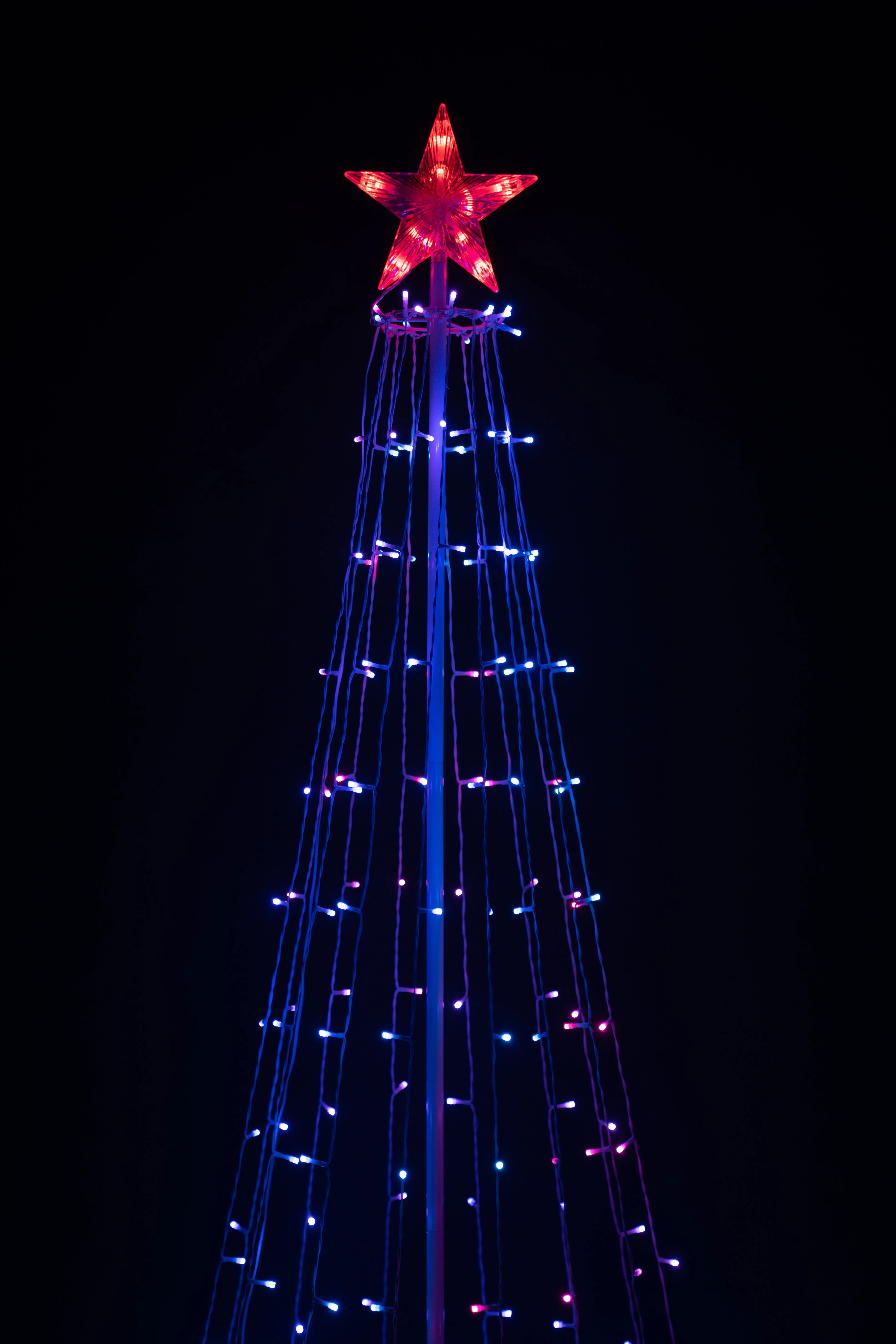 Multi-Function Timed Led Tree - 252 RGB LEDs