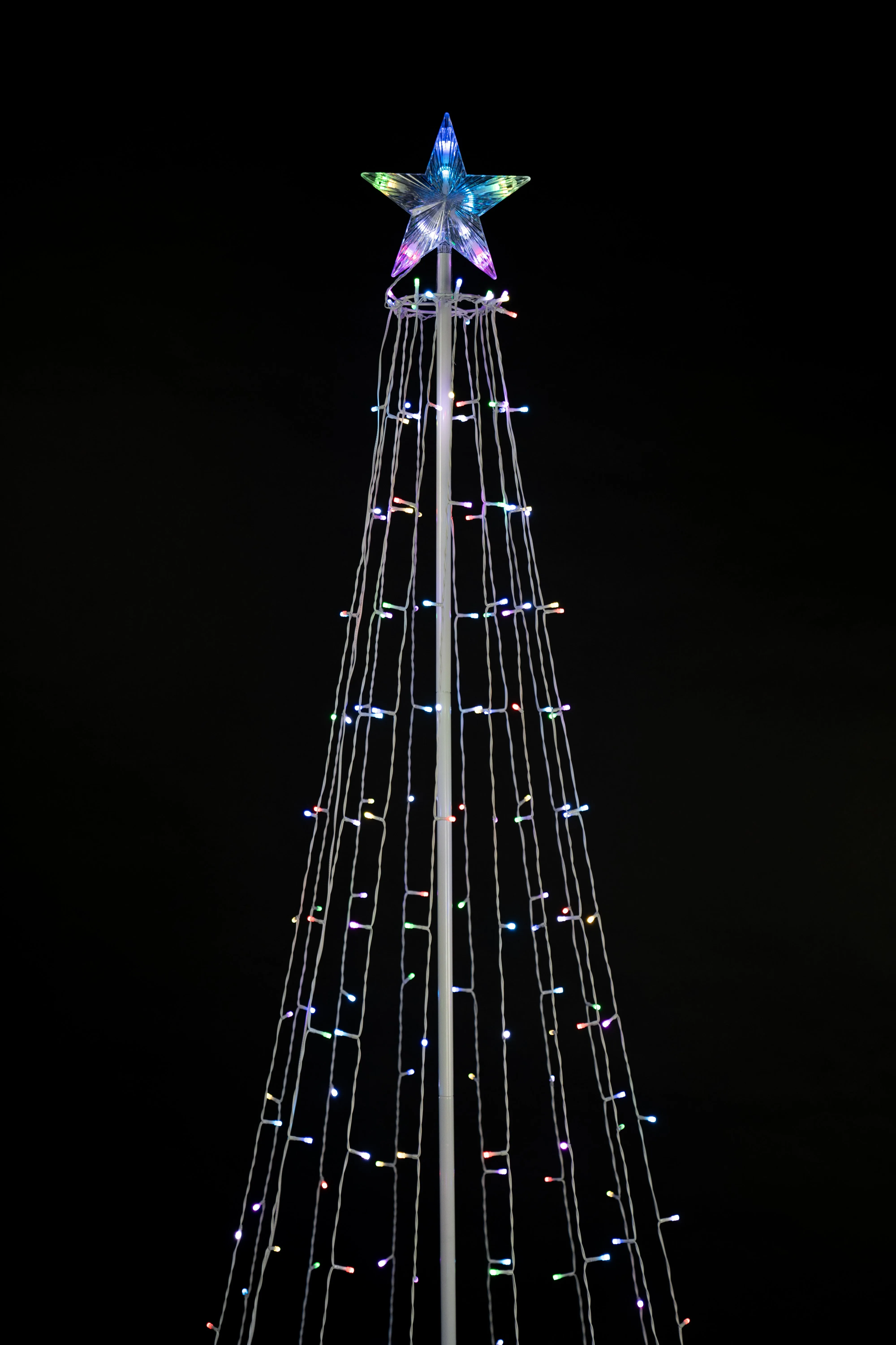 Multi-Function Timed Led Tree - 252 RGB LEDs