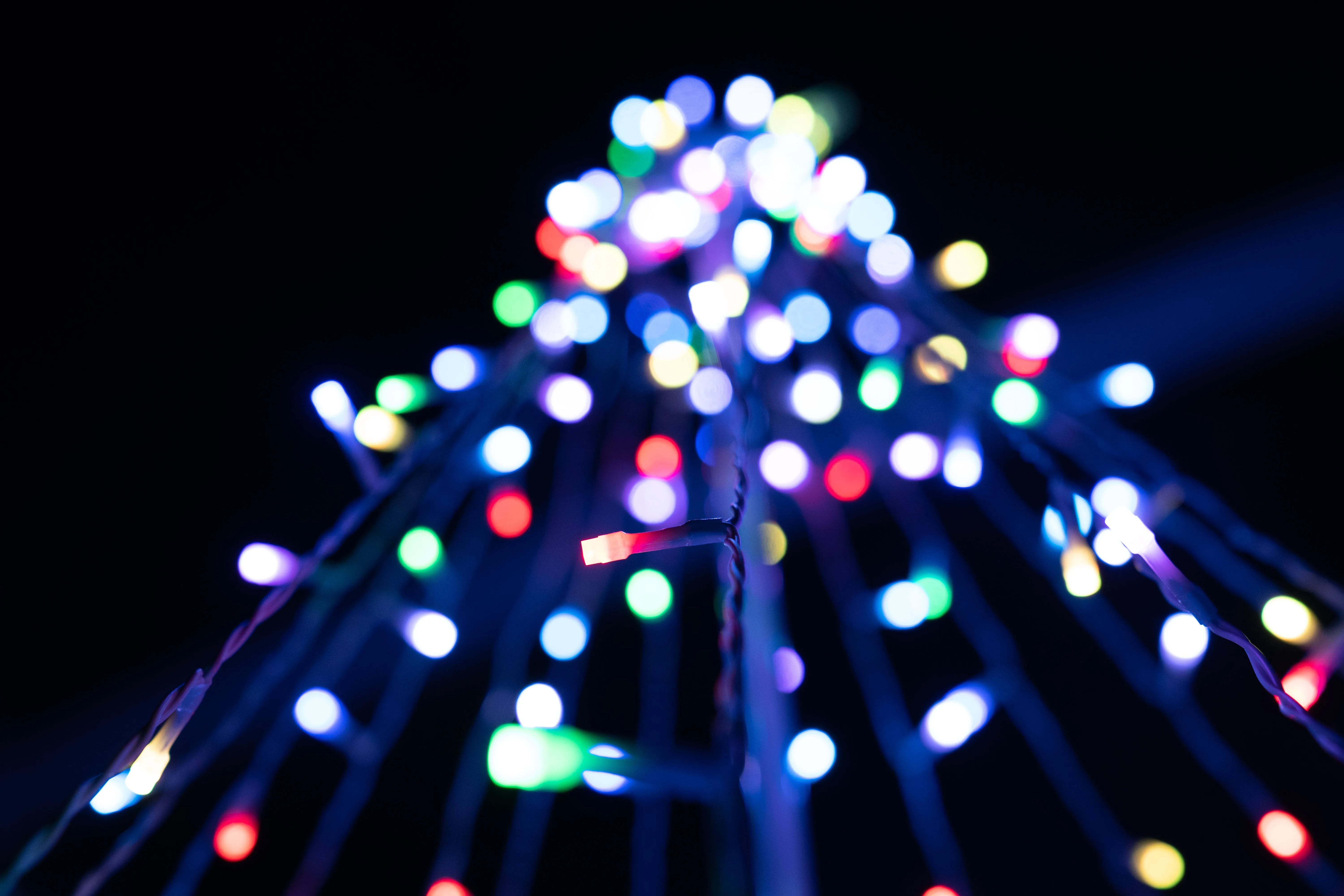 Multi-Function Timed Led Tree - 252 RGB LEDs