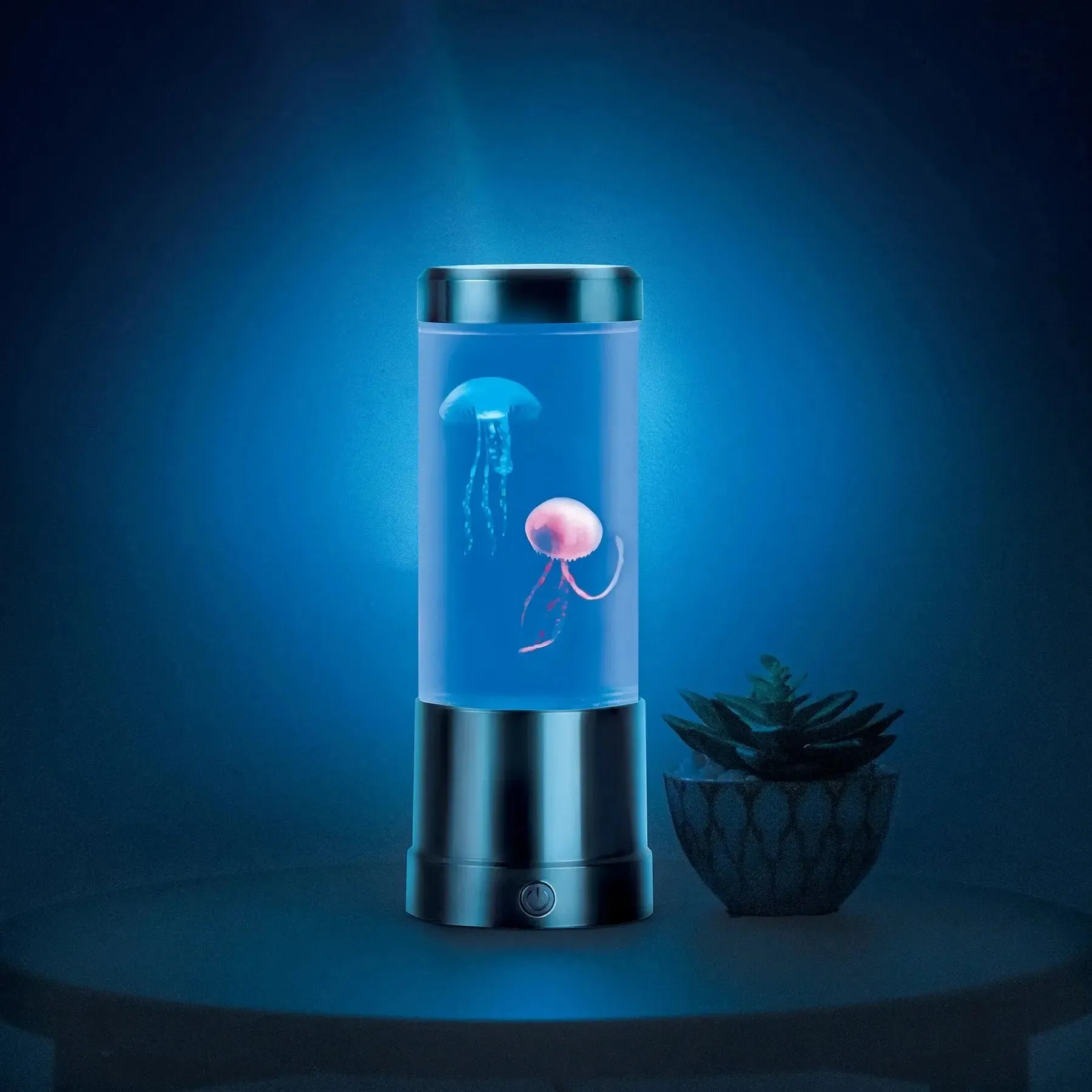 multicolor led lamp Jellyfish Lamp Motion & Multicolor Leds - Easy Mode Switching, USB Powered - 9"