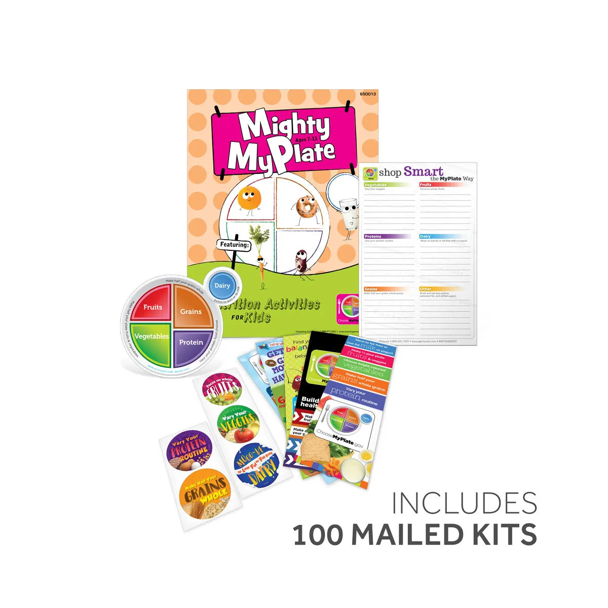 MyPlate Fun Pack Kits - Mailed to Your Client