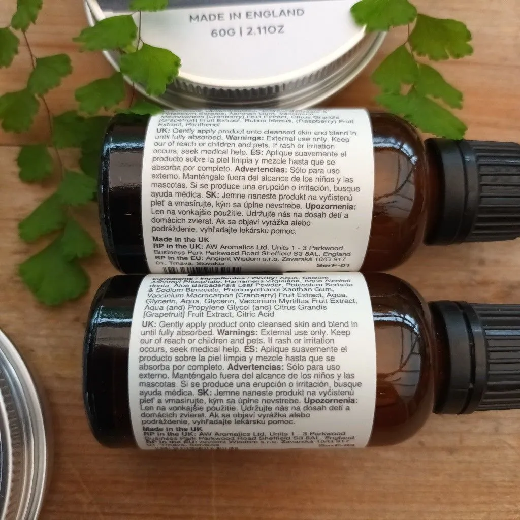 Natural Gift Set - Self-Care Kit - Mindfulness & Serenity - Luxury Home Spa Set