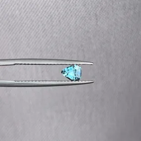 Natural Teal Sapphire 0.54 CT, Teal Sapphire Engagement Rings, Green Sapphire, Wedding Rings, Parti Sapphire, Pear Cut Gemstones