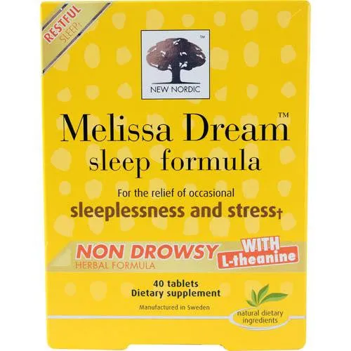 New Nordic Melissa Dream - 40 Tablets
