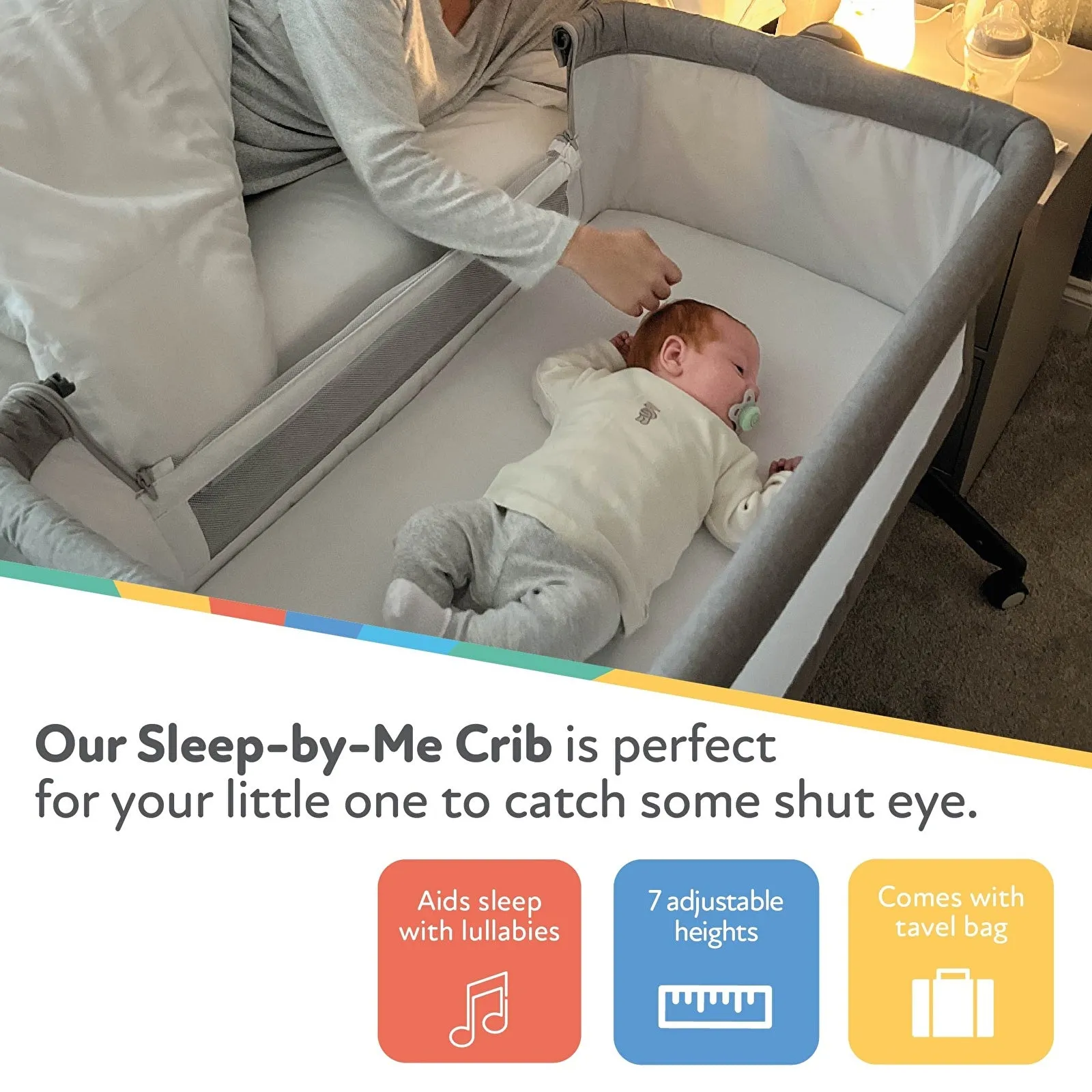 Nuby Sleep by me Crib