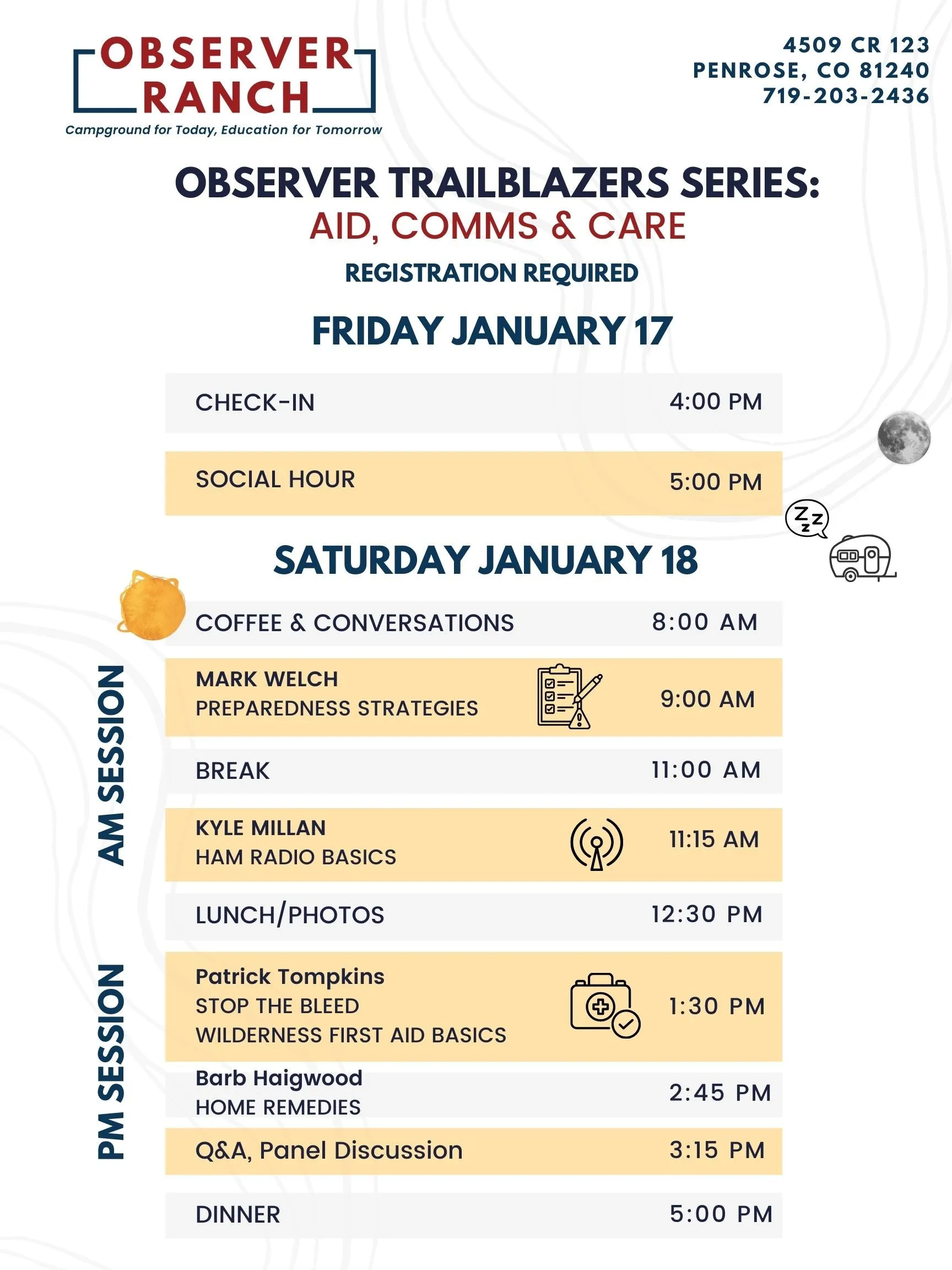 Observer Trailblazer Series - Aids, Comm and Care