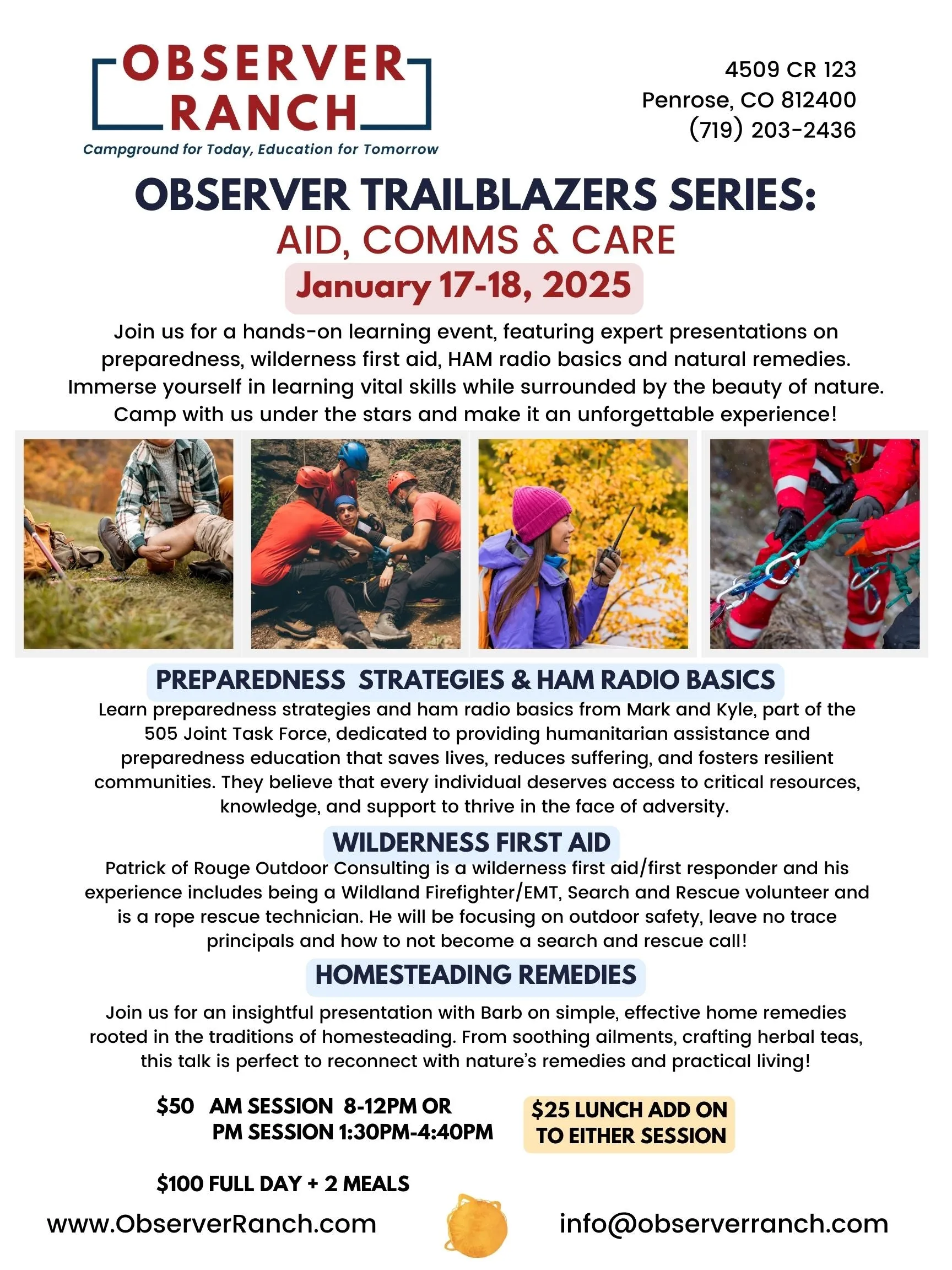 Observer Trailblazer Series - Aids, Comm and Care