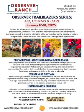 Observer Trailblazer Series - Aids, Comm and Care