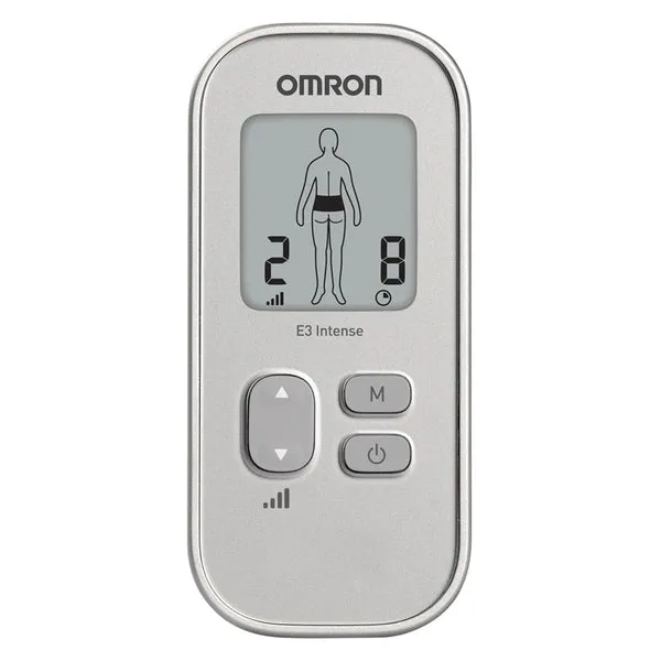 Omron E3 Intense TENS Device - Silver