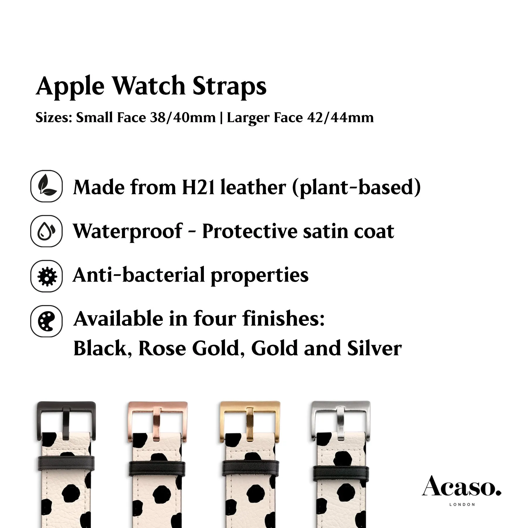 Painted Dots Apple Watch Strap