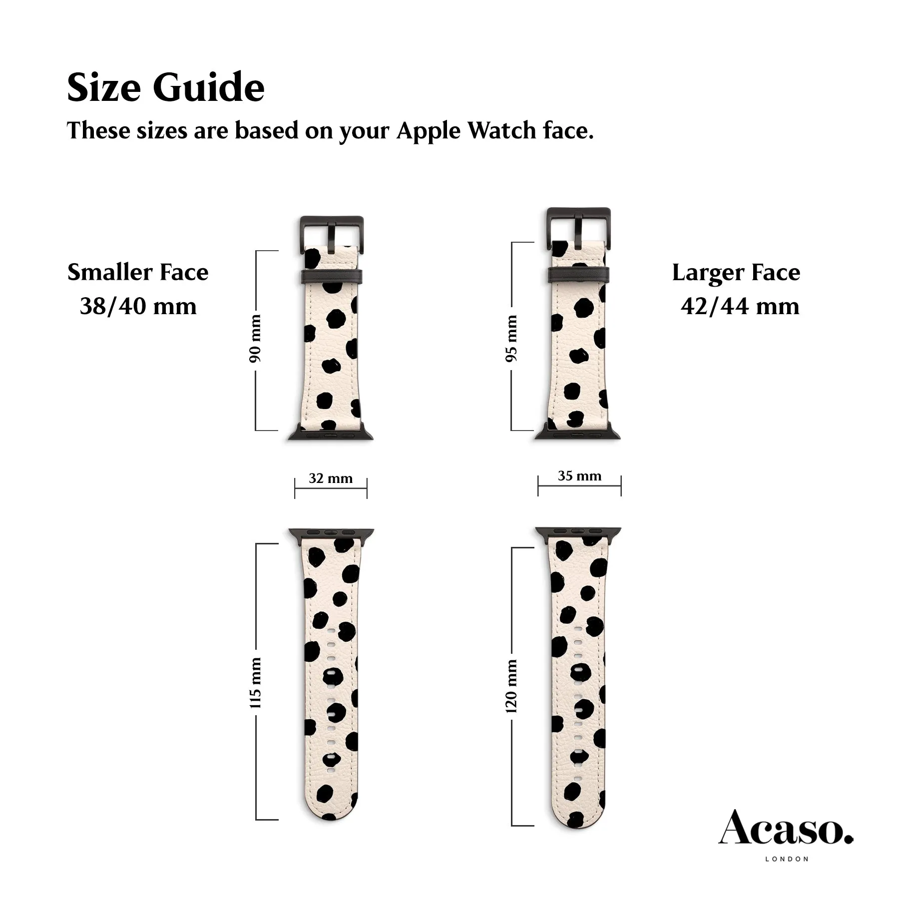 Painted Dots Apple Watch Strap
