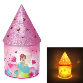 Pink Poppy Fairy Butterfly Friends Colour Changing Lantern
