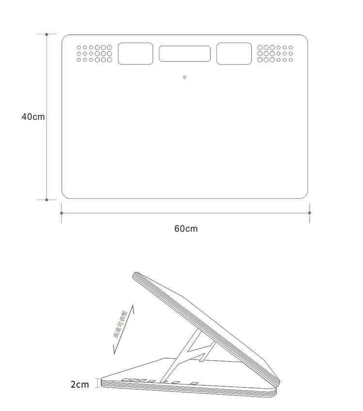 Portable Wooden Drawing Board Sketch Easel
