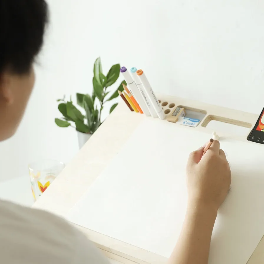 Portable Wooden Drawing Board Sketch Easel
