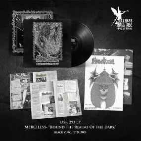 Preorder [early March 2025] MERCILESS: Behind the Realms of the Dark LP (black or transparent vinyl, Cult Swedish death/thrash, 1987 and 1988 classic demos) (Copy)