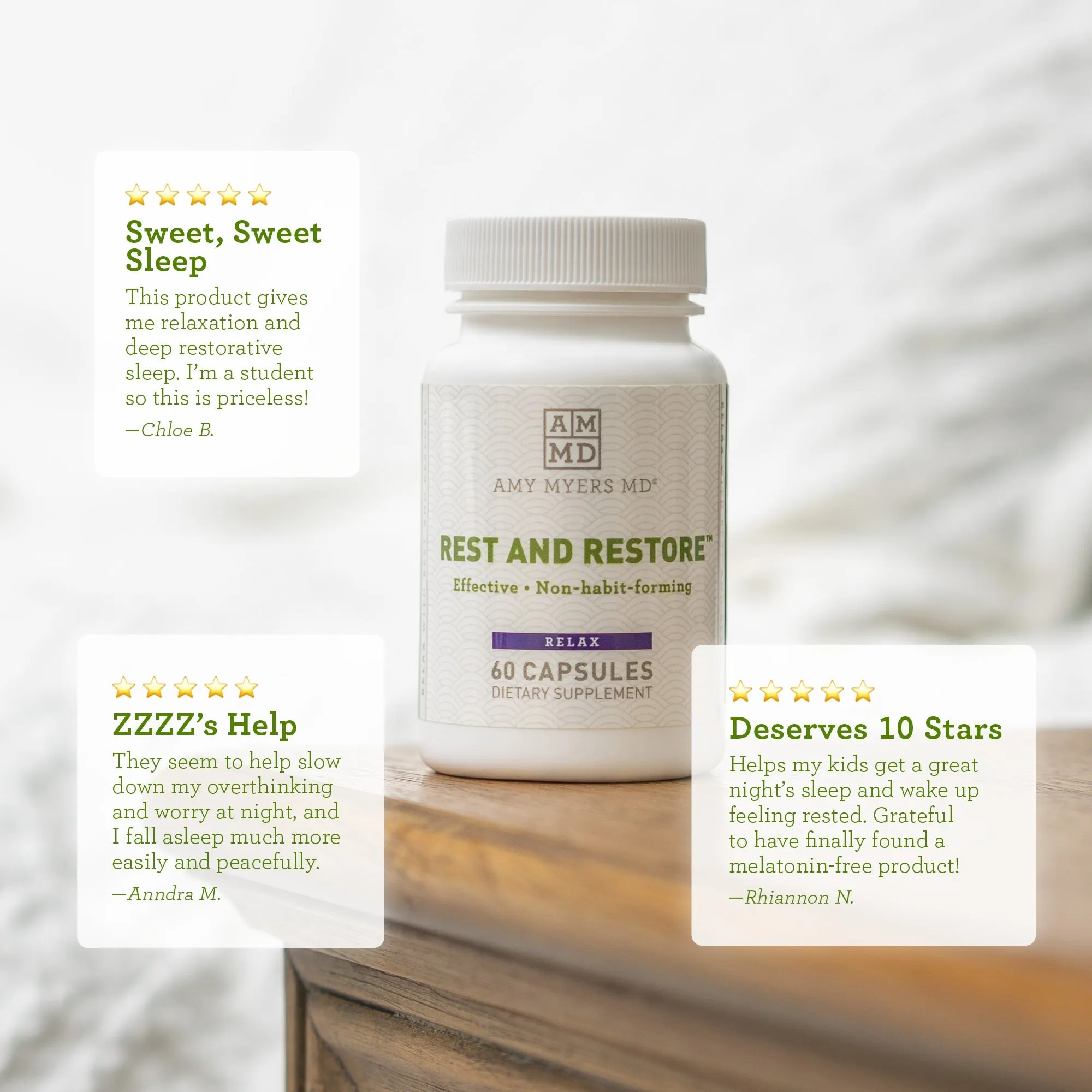 Rest and Restore by Amy Myers MD